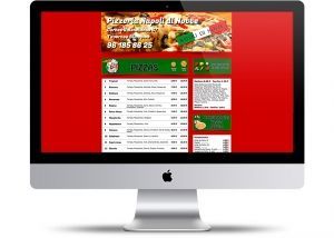 Web Corporativa de pizzeria en valencia
