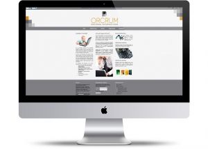 web corporativa de empresa de informática