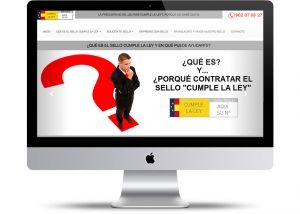 Web desarrollo a medida cumplelalaey