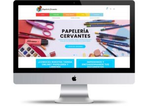 Tienda online Papelería Cervantes