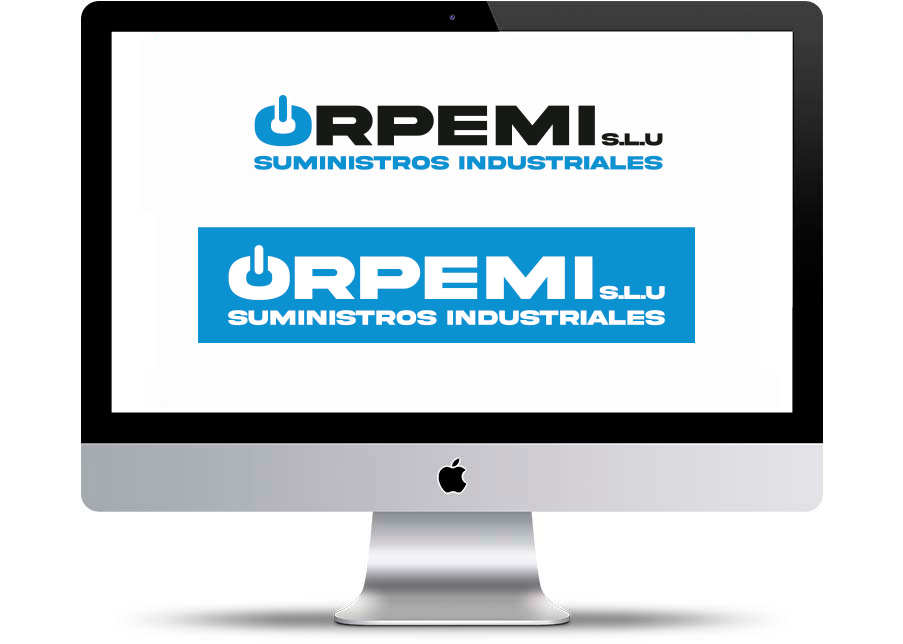 portfolio rediseño logotipo corporativo orpemi suministros suministros industriales