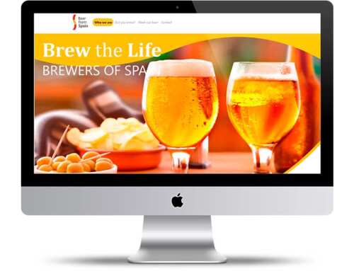 Desarrollo a medida de web cerveceros de España