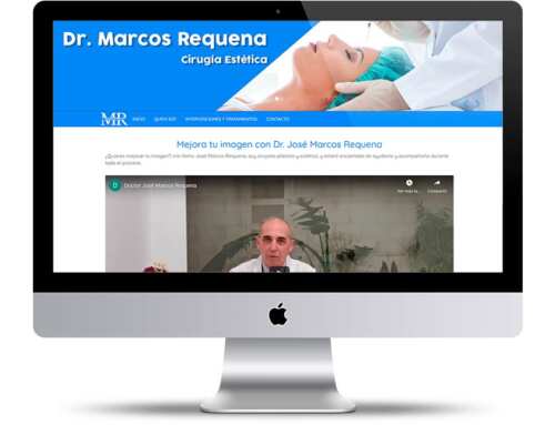 Página web corporativa Cirujano estético Valencia