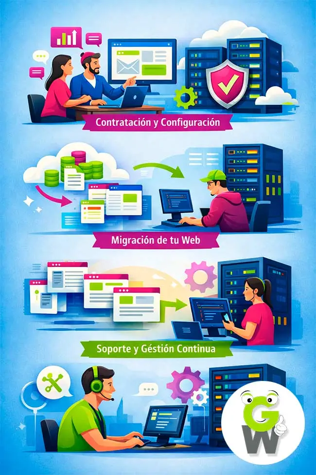 pasos contratacion hosting valencia