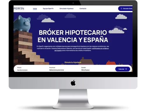 Operfín: Diseño Web Corporativo a Medida para Broker Hipotecario