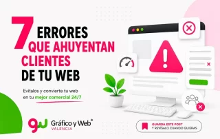7 errores que ahuentan los clientes de tu web