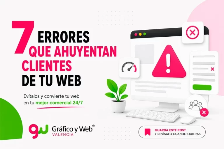 7 errores que ahuentan los clientes de tu web